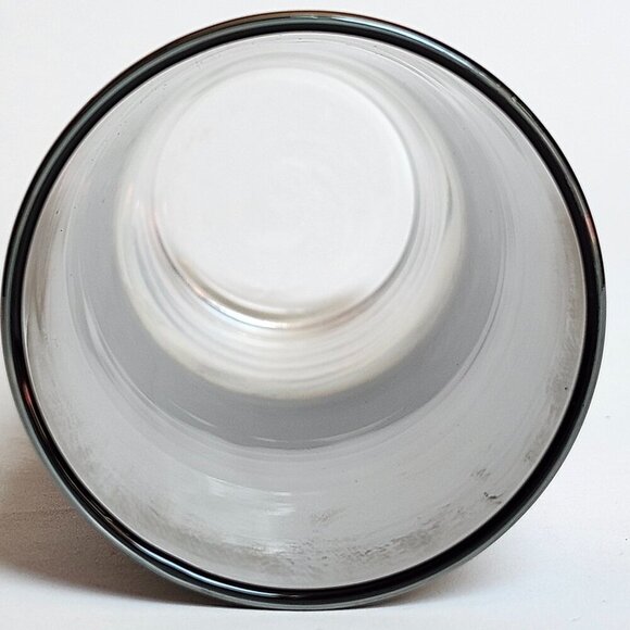 MGM Grand CRAZY HORSE PARIS High Ball Glass Sexy Smoky Chrome Kiss Mark - Picture 3 of 6